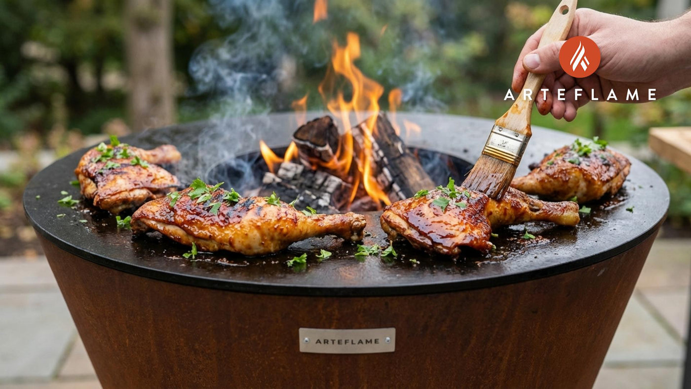 Smokey New York Maple Glazed Grilled Chicken Recipe