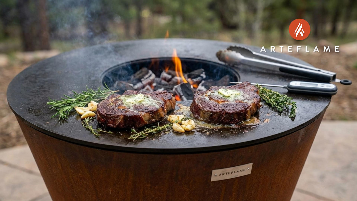 Authentic Montana Bison Ribeye: Grilling on the Arteflame