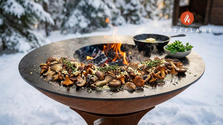 Grilled Danish Winter Mushroom Mix: A Rustic Arteflame Recipe