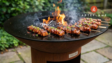 Sizzling Spicy Korean BBQ Lamb Skewers on the Arteflame Grill