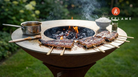Authentic Japanese Grilled Eel (Unagi Kabayaki) on the Arteflame