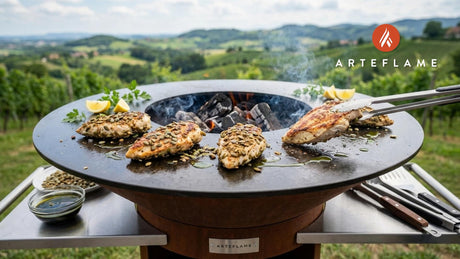 Grilled Austrian Styrian Pumpkin Seed Oil Chicken Recipe