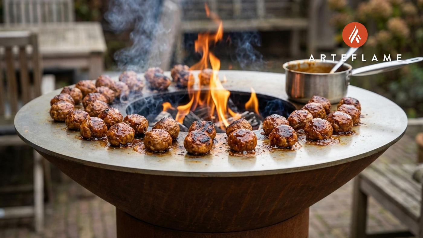 Smoky Chipotle Bison Meatballs: The Ultimate Arteflame Grill Recipe