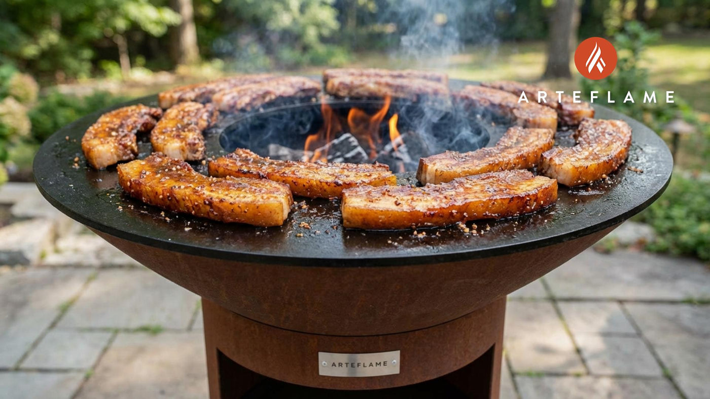 Smoky Texas Maple Glazed Pork Belly for the Arteflame Grill