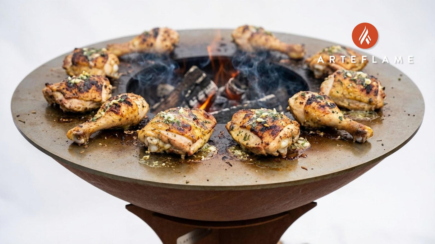 Perfectly Grilled Chicken with Homemade Herb Butter