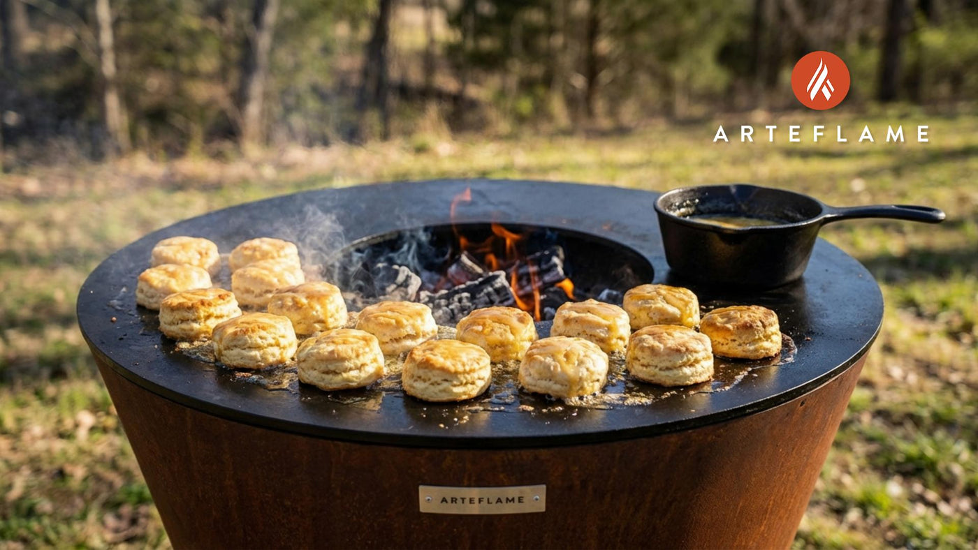 West Virginia Honey Butter Grilled Biscuits Recipe