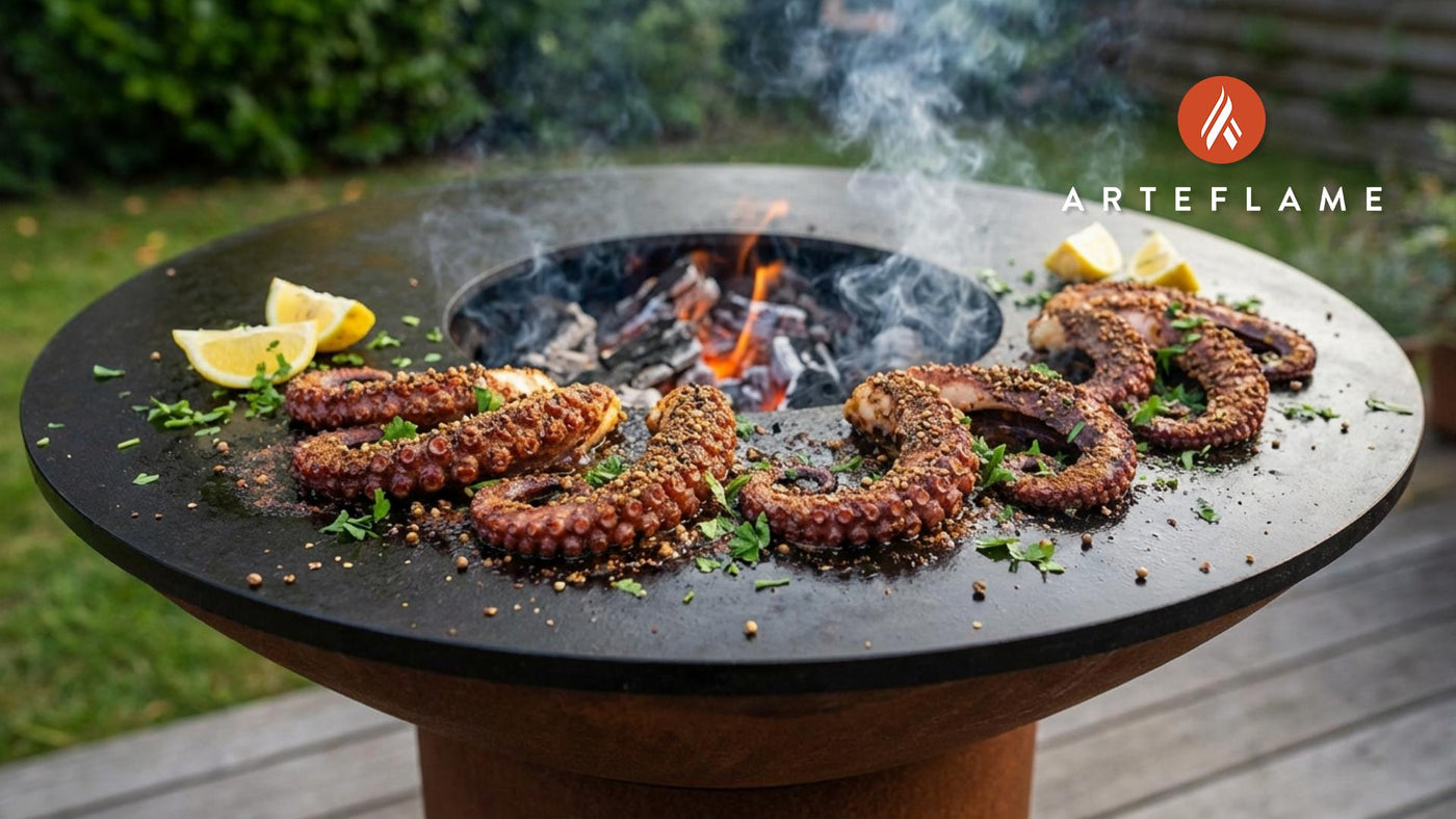 Grilled Octopus with New York Deli Spices | Arteflame Recipe