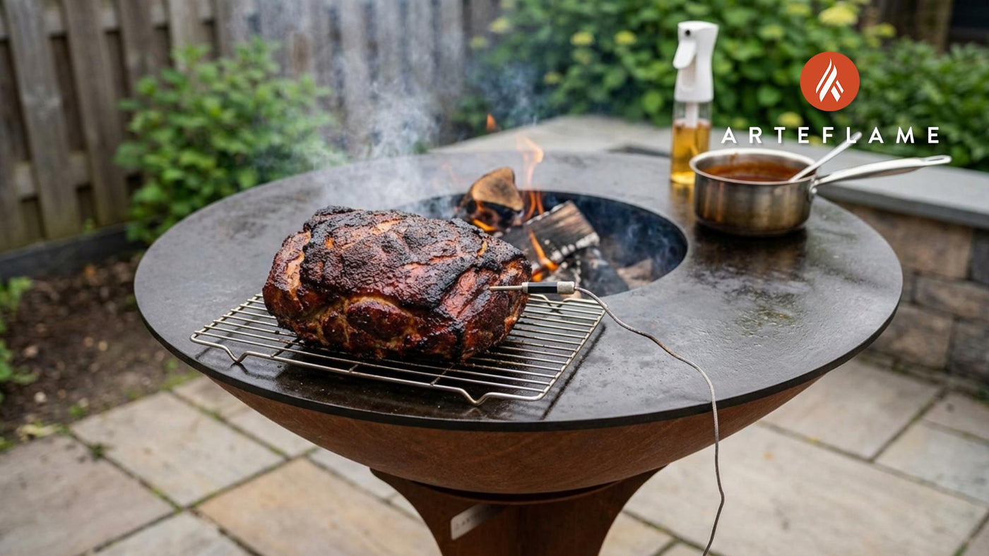 Authentic West Virginia Mountain BBQ Pulled Pork on the Arteflame