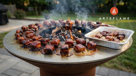 Nebraska BBQ Pork Belly Burnt Ends Recipe for Arteflame Grills