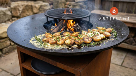 Rustic Danish Charred Turnips with Garlic Butter | Arteflame Grill Recipe