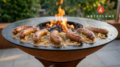 Canadian Beer-Glazed Grilled Sausage Recipe for Arteflame
