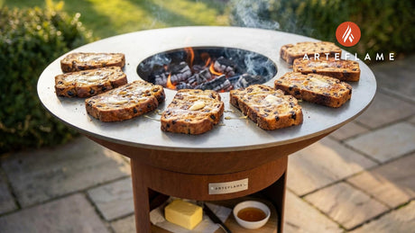 Smoky & Sweet: Traditional British Bara Brith Grilled to Perfection