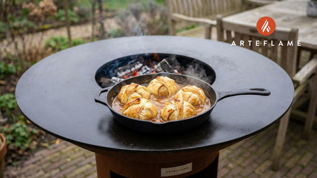 Smoked & Grilled Pennsylvania Dutch Apple Dumplings Recipe