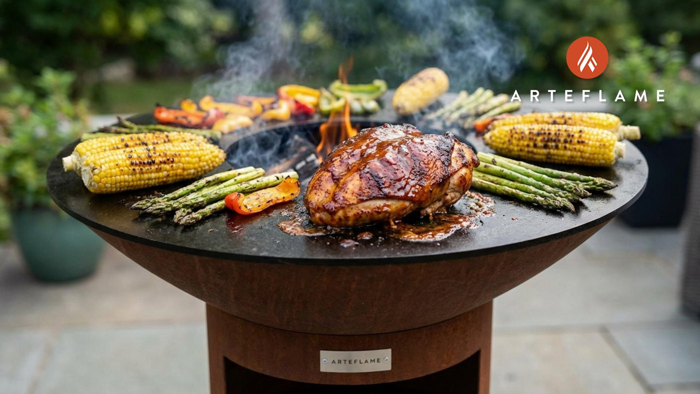 Authentic North Carolina Smoked Turkey Breast on the Arteflame