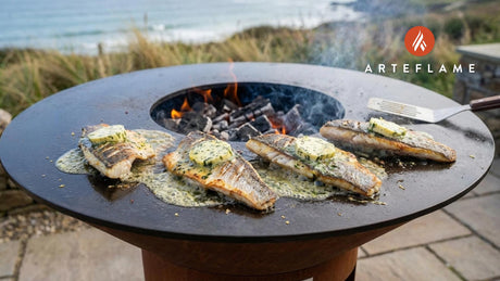 Crispy Seared Sea Bass with Irish Moss Butter Recipe