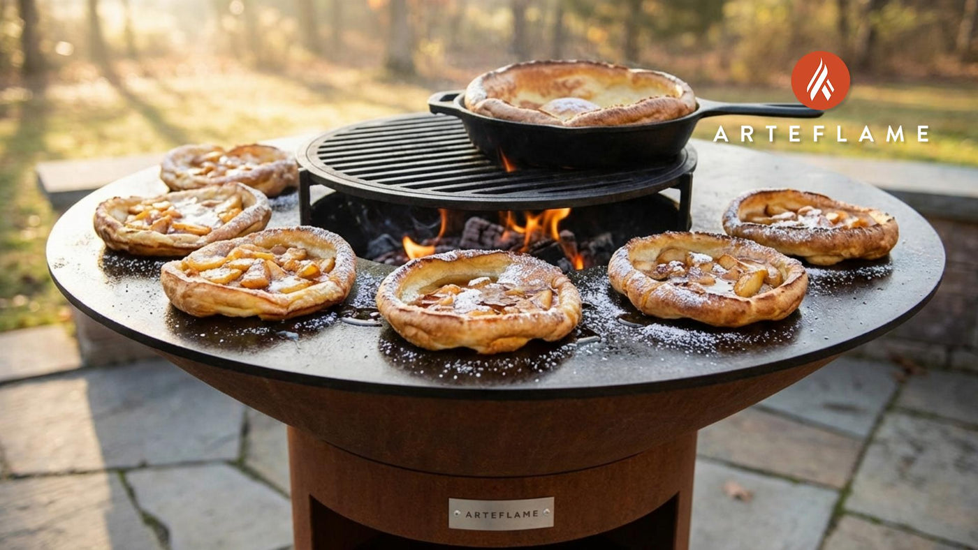 Caramelized Arteflame Dutch Apple Pancakes: The Ultimate Outdoor Breakfast