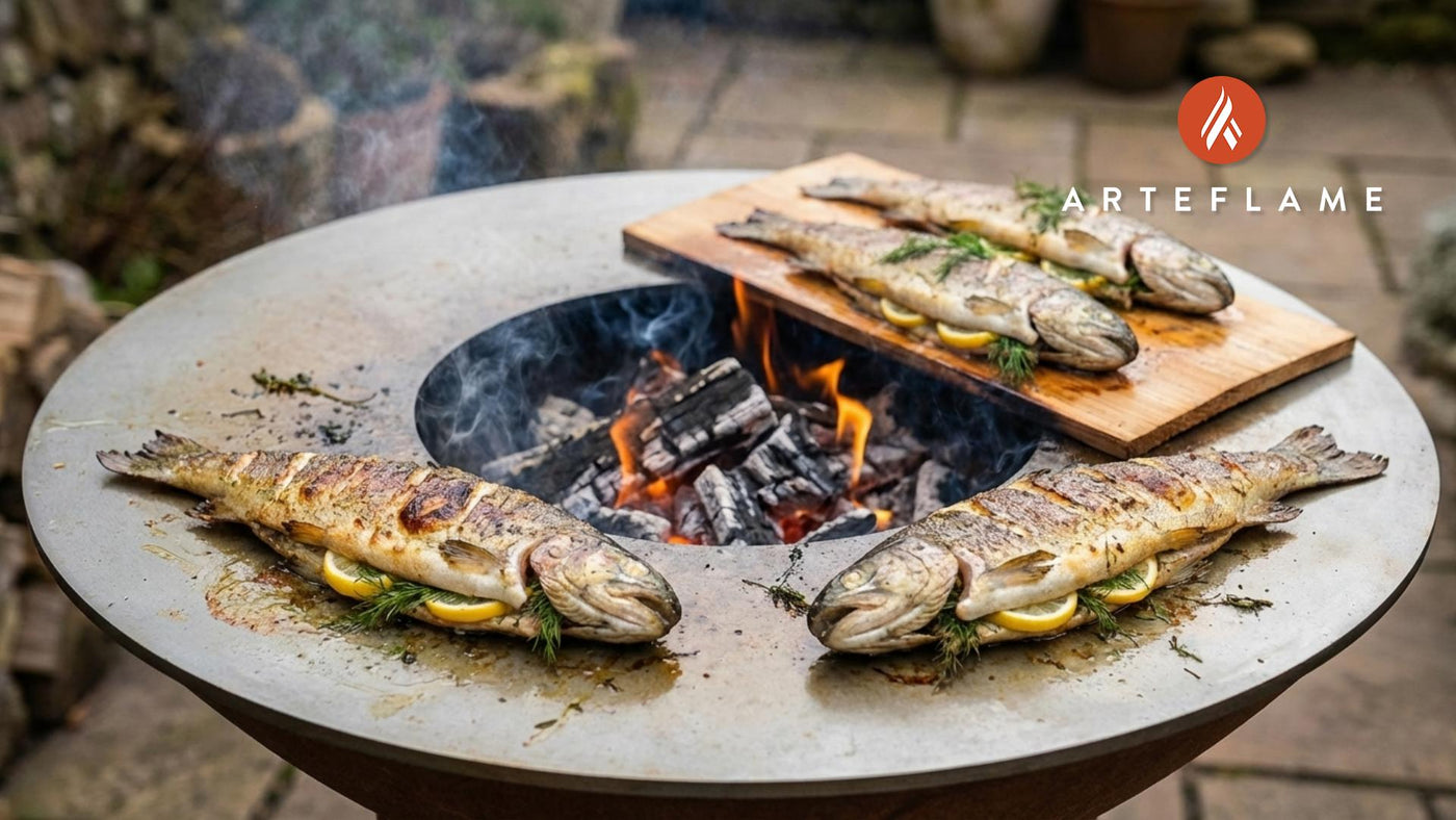 Scottish Hot Smoked Trout Recipe with Lemon & Dill