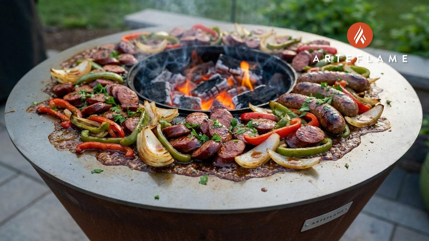 Smoked Kentucky BBQ Sausage Medley Recipe for Arteflame Grill