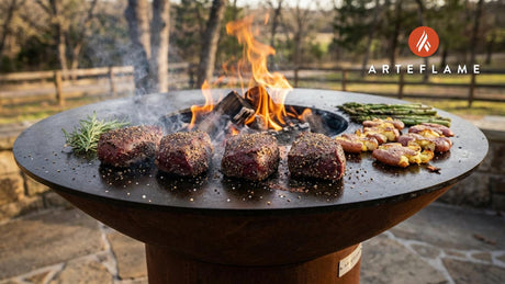 Smoky Texas-Style Grilled Venison Steaks on the Arteflame