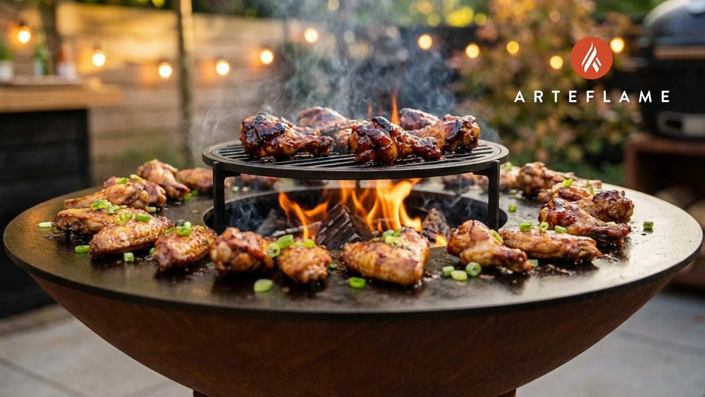 West Virginia Coal-Fired Chicken Wings: The Ultimate Arteflame Grill Recipe