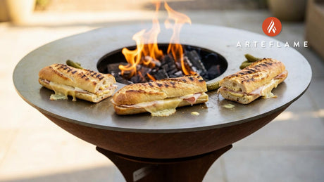 The Ultimate Grilled French Ham and Cheese Sandwich on the Arteflame