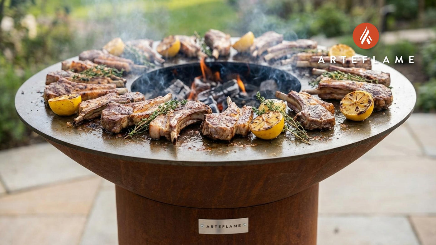 Authentic Greek Grilled Lamb Ribs with Lemon & Thyme