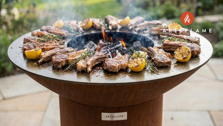 Authentic Greek Grilled Lamb Ribs with Lemon & Thyme