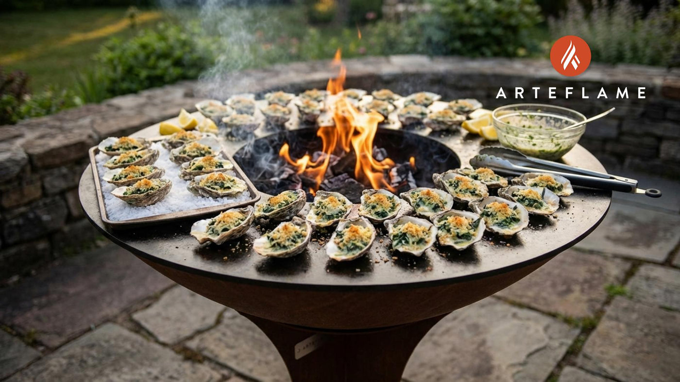 Ultimate Delaware Grilled Oysters Rockefeller: An Arteflame Feast