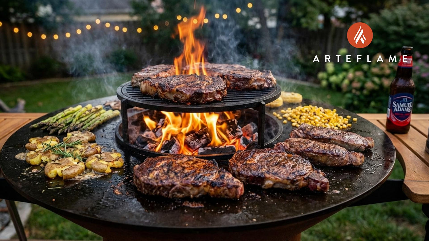 Boston Lager Marinated Steak Recipe for Arteflame Grills