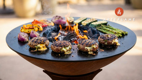 Smoky Utah Hatch Chile Cheese Stuffed Burger Recipe