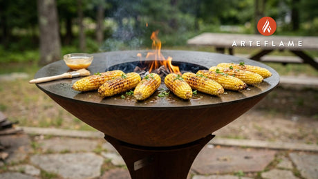 Grilled New Hampshire Maple Butter Corn on the Cob