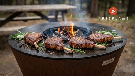 Grilled Wyoming Wild Boar Chops Recipe on the Arteflame