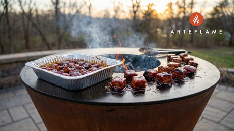 Iowa BBQ Pork Belly Burnt Ends Recipe for the Arteflame Grill