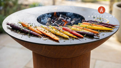 Danish-Style Grilled Heirloom Carrots with Honey Glaze