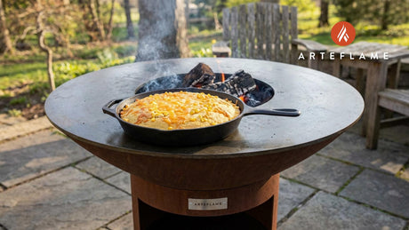 Smoked & Seared: Ohio Cheesy Cornbread on the Arteflame Grill