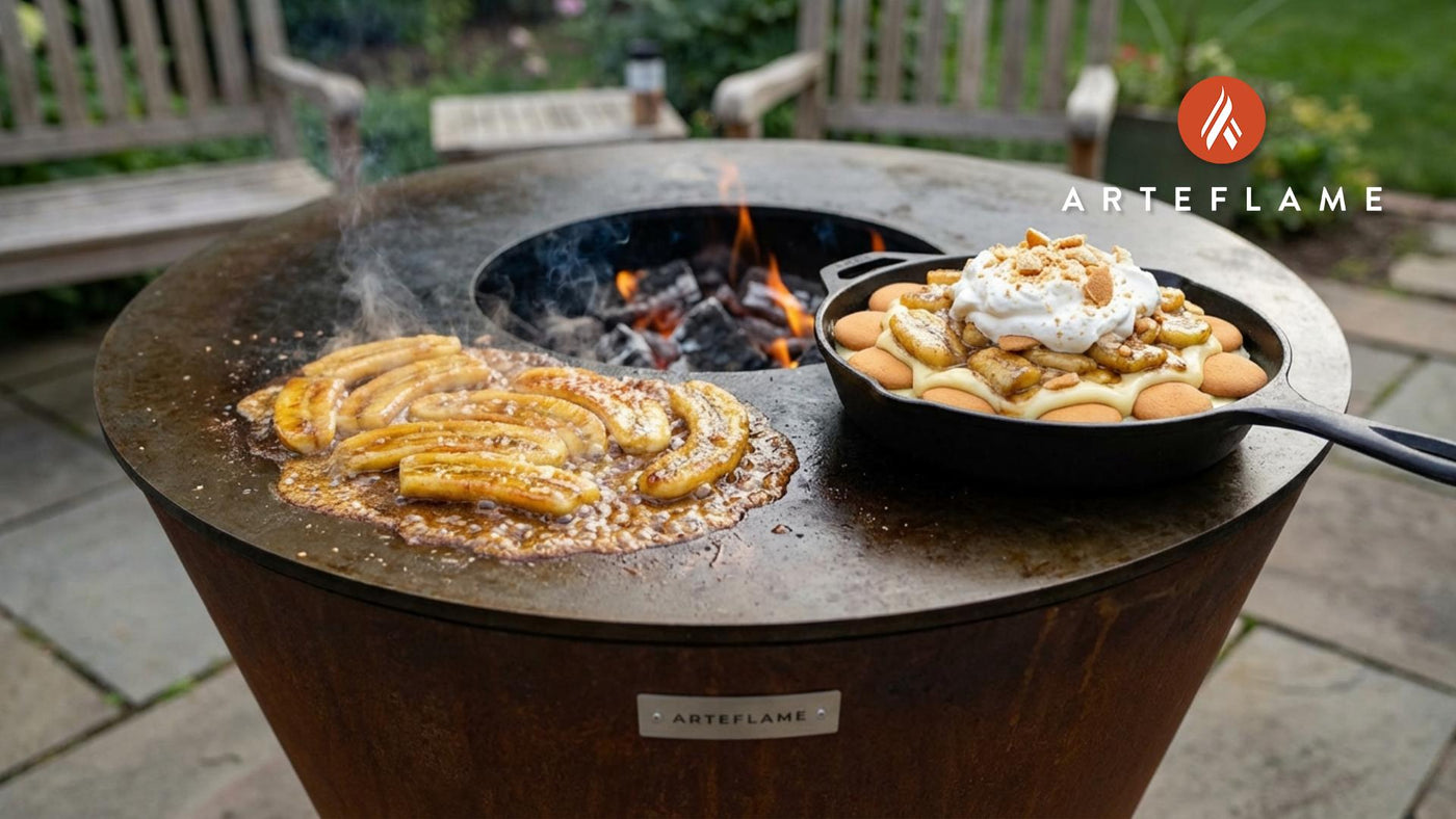 Smoky Sweetness: Tennessee Grilled Banana Pudding on the Arteflame