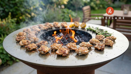 Authentic Japanese Shio Karaage: Salt-Grilled Chicken Thighs on the Arteflame