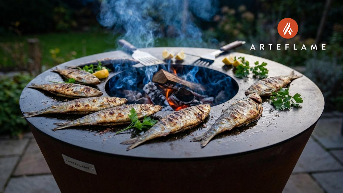 Authentic Dutch Hot Smoked Herring Recipe for the Arteflame Grill