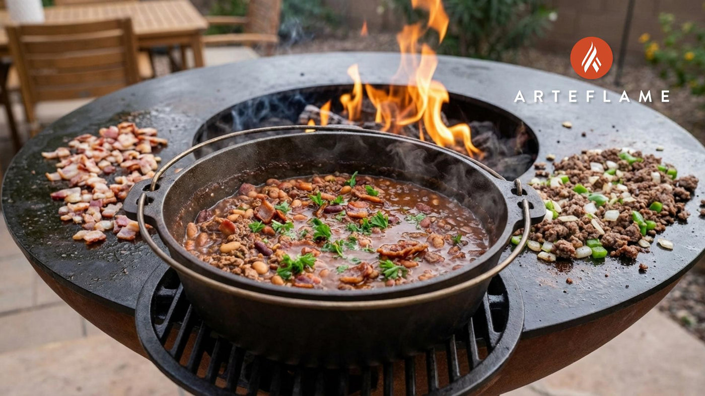 Smoky Arizona Cowboy Beans Recipe for the Grill