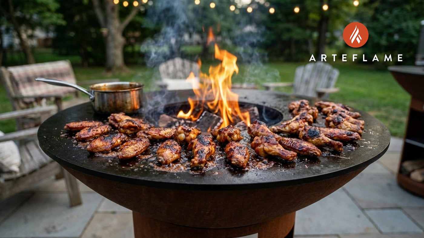 Crispy New Jersey BBQ Chicken Wings Recipe for Arteflame Grill