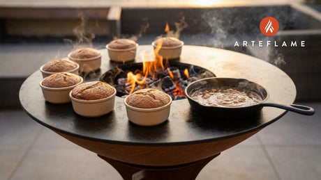 Grilled British Sticky Date & Treacle Pudding Recipe