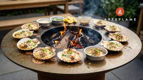 Sizzling Korean Grilled Garlic Scallops: An Arteflame Feast