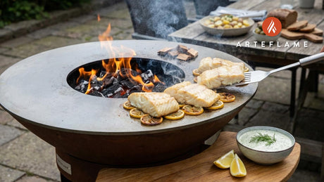Authentic Danish Hot-Smoked Cod with Creamy Dill Sauce