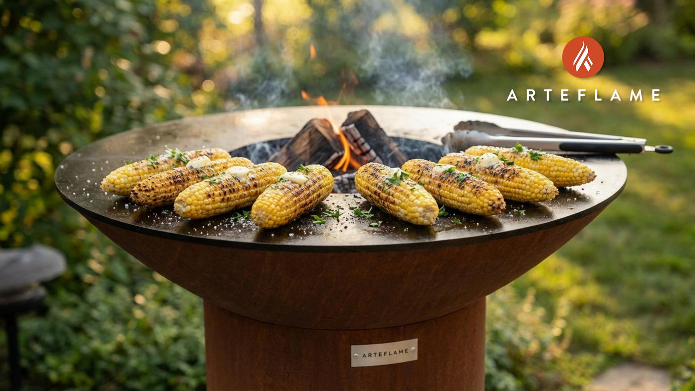 Smoky Grilled Ohio Corn with Rich Amish Butter