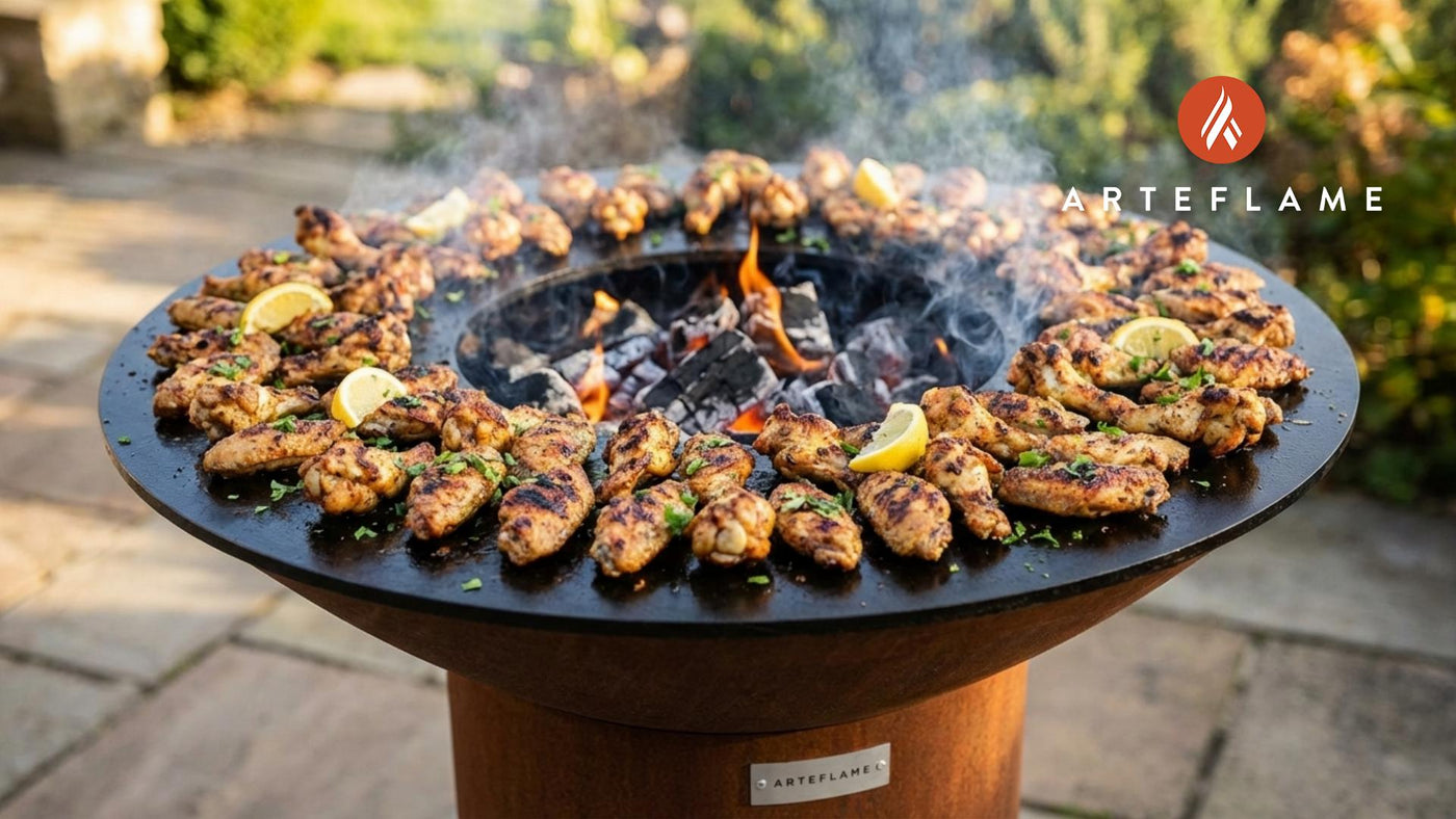 Grilled Chicken Wings on the Arteflame: Crispy, Smoky, and Flavor-Packed