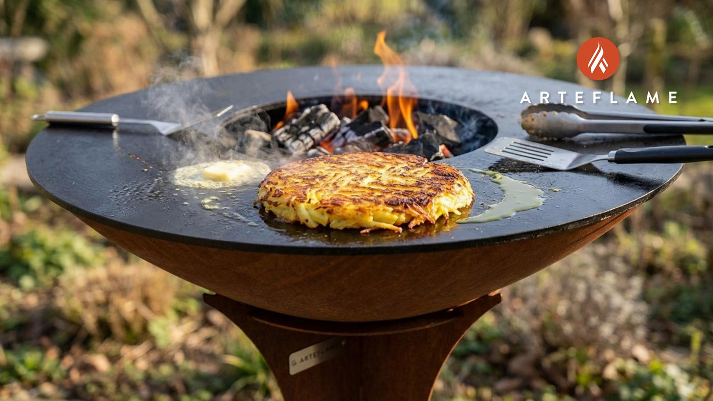 Crispy Arteflame Rösti: A Flavorful Outdoor Griddle Classic