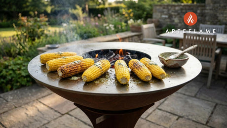 Smoky Grilled Georgia Corn with Homemade Herb Butter