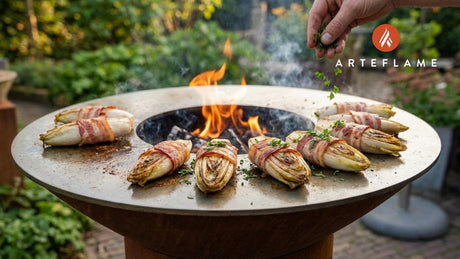 Smokey & Savory: Grilled Belgian Chicory Wrapped in Bacon Recipe