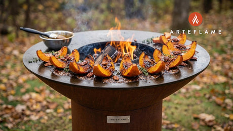 Smoky Canadian Ginger-Glazed Maple Pumpkin on the Arteflame Grill