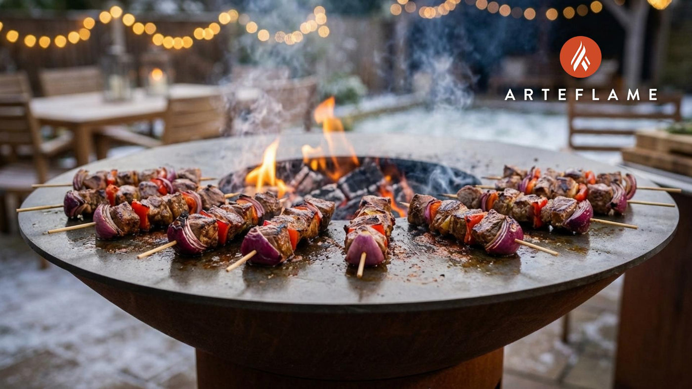 British Winter Spiced Lamb Kebabs | Arteflame Grill Recipe